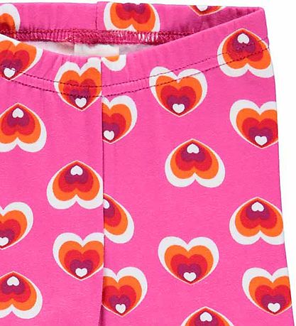 Freds World Leggings - Heart - Fuchsia