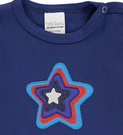 Freds World Bluse - Star - Deep Blue