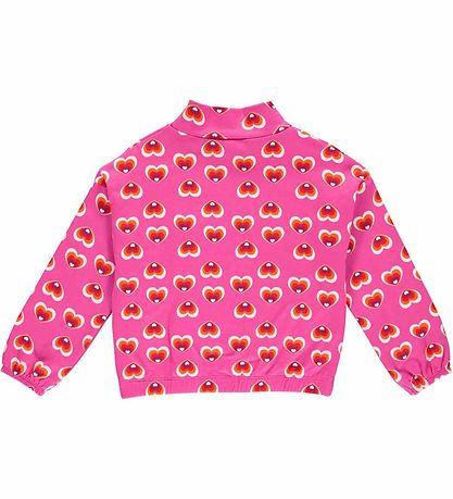 Freds World Sweatshirt - Heart - Fuchsia
