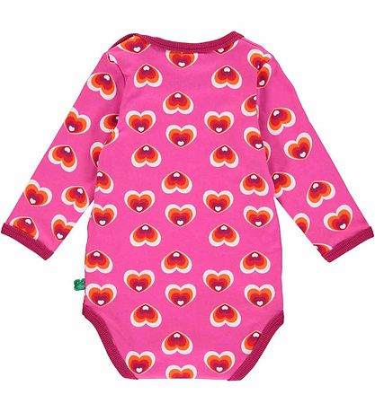 Freds World Body l/ - Heart - Fuchsia