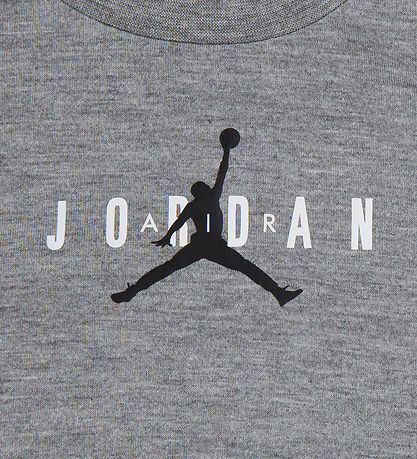 Jordan T-shirt - Grmeleret m. Logo