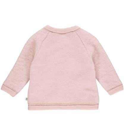 Msli Cardigan - Uld - Spa Rose