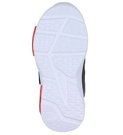 Champion Sko m. Lys - Wave PU B PD - Sort m. Rd/Bl