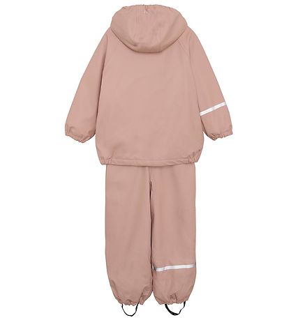 CeLaVi Regntj m. Fleece - Recycle PU - Misty Rose