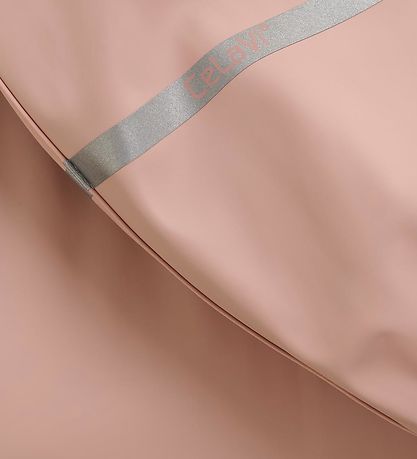 CeLaVi Regntj m. Fleece - Recycle PU - Misty Rose