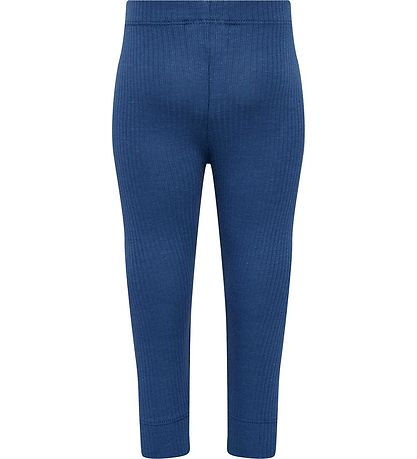 Hummel Leggings - Rib - hmlRene - Ensign Blue