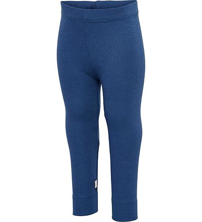 Hummel Leggings - Rib - hmlRene - Ensign Blue