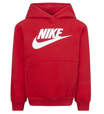 Nike Sweatst - University Red m. Hvid