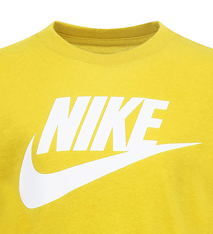 Nike T-shirt - Opti Yellow/Hvid