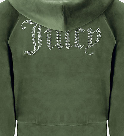 Juicy Couture Cardigan - Madison - Velour - Thyme