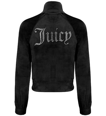 Juicy Couture Cardigan - Tanya - Velour - Sort