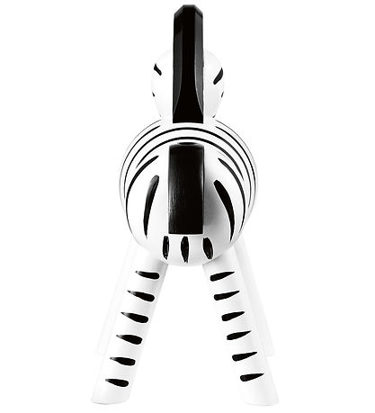 Kay Bojesen Trfigur - Zebra - 14 cm - Sort/Hvid