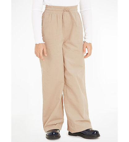 Tommy Hilfiger Fløjlsbukser - Ribcord Pull On - Merino