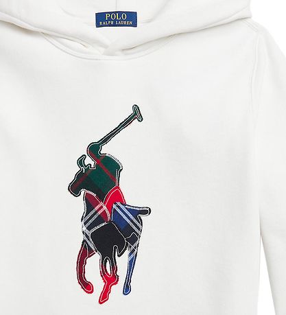 Polo Ralph Lauren Hættetrøje - Holiday - Hvid m. Logo