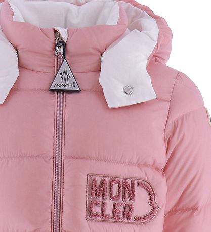 Moncler Dunjakke - Abbaye - Rosa