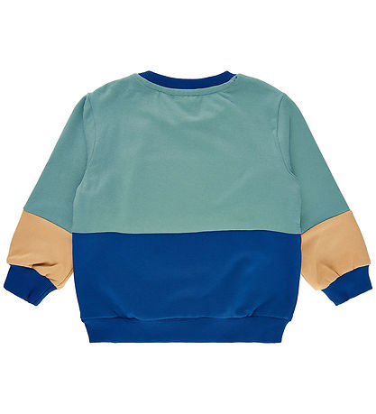 The New Siblings Sweatshirt - TnsIago - Monaco Blue m. Panda