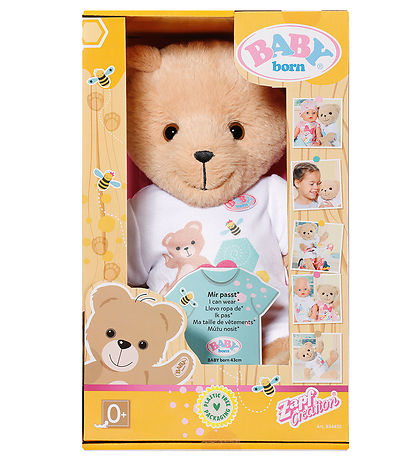 Baby Born Bamse - Bjrn - Hvid