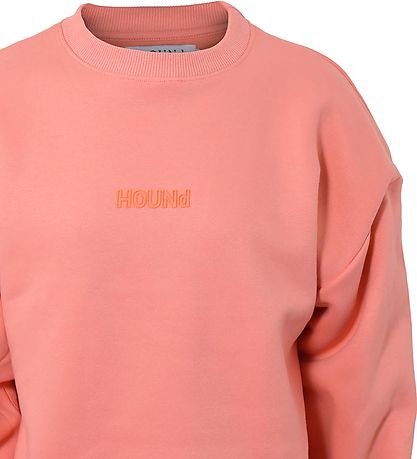 Hound Sweatshirt - Orange m. Print