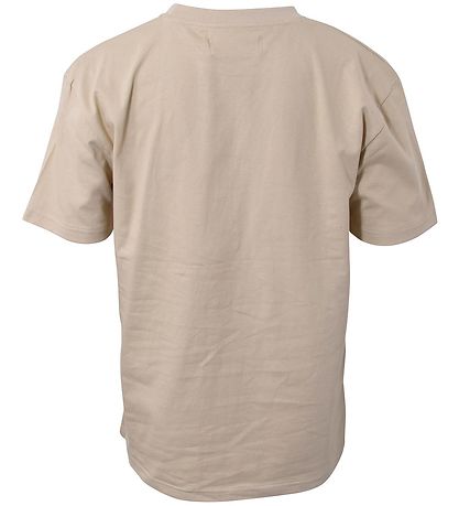 Hound T-Shirt - Sand m. Broderi