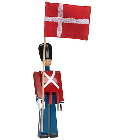 Kay Bojesen Flag - 29,5 cm - Lille - Rød/Hvid