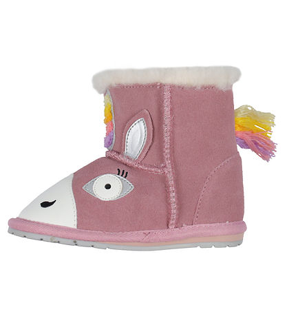 EMU Australia Bamsestvler - Magical Unicorn Walker - Pale Pink