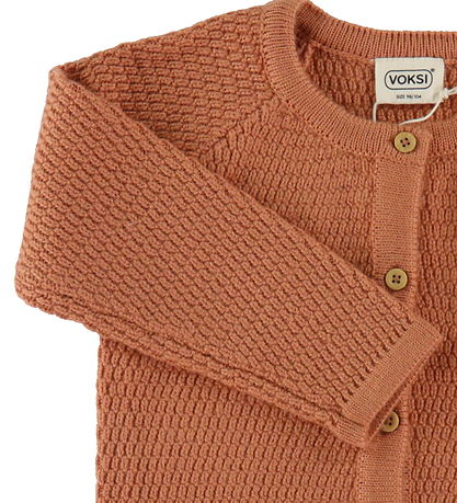 Voksi Cardigan - Uld - Sandstone Peach