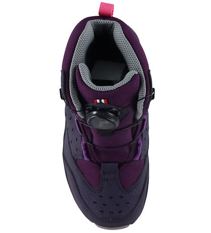 Viking Vinterstvler - Espo High 2 WP Boa - Aubergine/Magenta