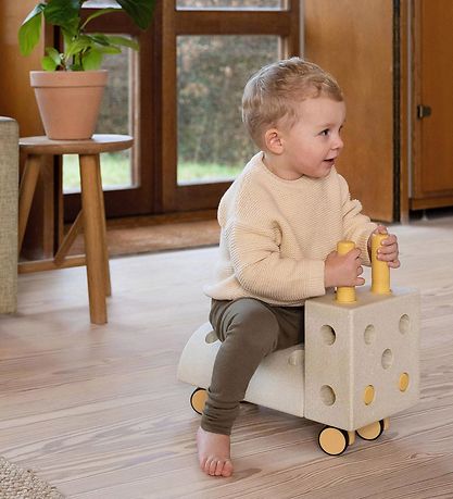 MODU 4x Swirly Wheels - 4-pak - Honey Yellow