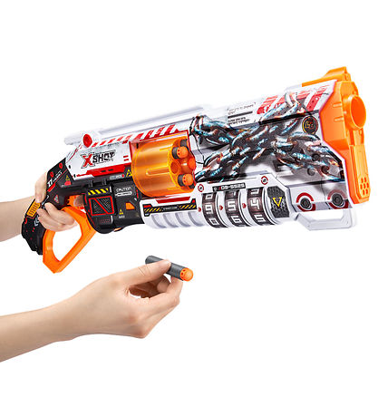 X-SHOT Skumgevr - Skins Lock Blaster m. Skumpile
