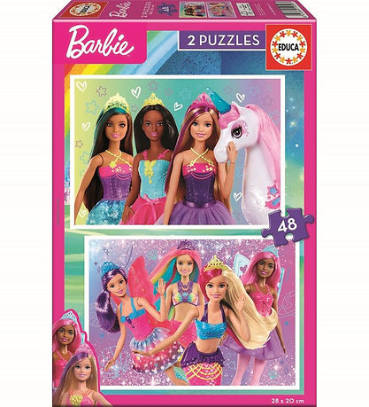Educa Puslespil - Barbie - 2x48 Brikker