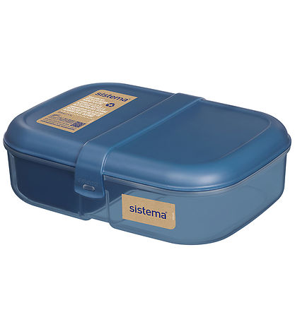 Sistema Madkasse m. Drikkedunk - 1,1 l/480 ml -  Mountain Blue