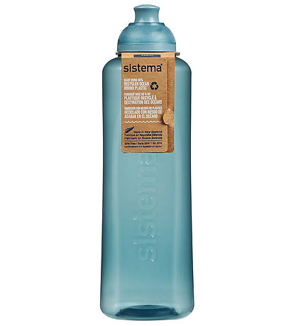 Sistema Madkasse m. Drikkedunk - 1,1 l/480 ml - Teal Stone