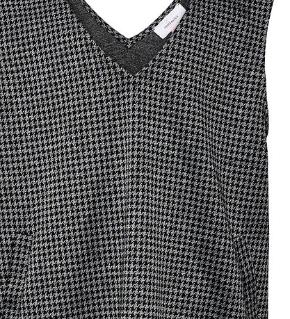 Vero Moda Girl Kjole - VmLiva - Grå m. Tern