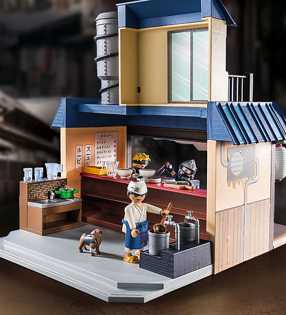 Playmobil Naruto - Ichiraku Ramen Shop - 70668 - 105 Dele