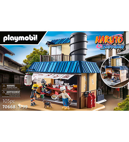 Playmobil Naruto - Ichiraku Ramen Shop - 70668 - 105 Dele