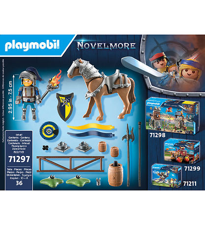 Playmobil Novelmore - velsesplads - 71297 - 36 Dele