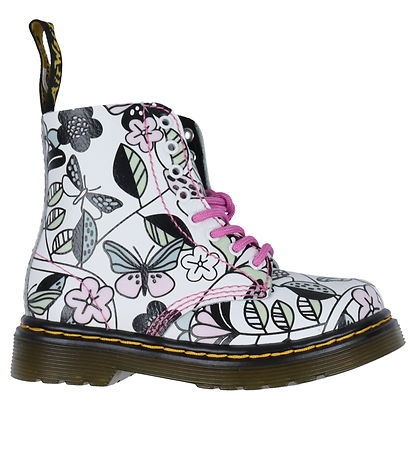 Dr. Martens Stvler - 1460 T - White Meadow Print Athena