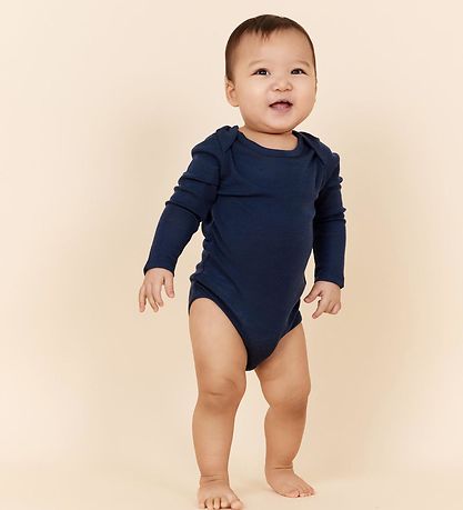 Copenhagen Colors Body l/ - Uld - Navy