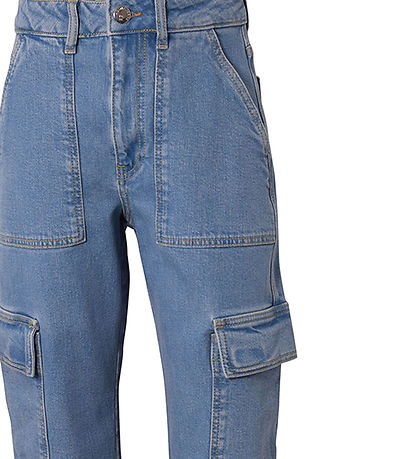 Hound Jeans - Cargo - Wide - Blue Denim