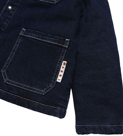 Marni Denimjakke m. For - Navy