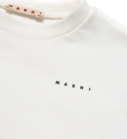 Marni Sweatshirt - Off White m. Pailletter