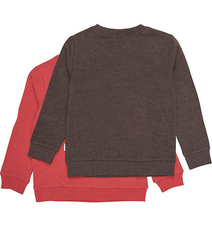 Minymo Sweatshirt - 2-pak - Tomato Puree