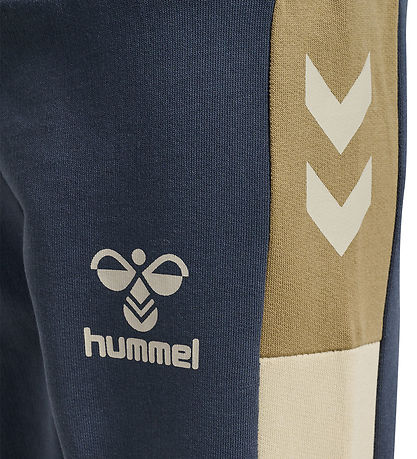 Hummel Sweatpants - hmlSkye - Ombre Blue m. Beige