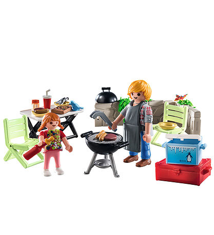 Playmobil Family Fun - Flles Grillaften - 71427 - 51 Dele