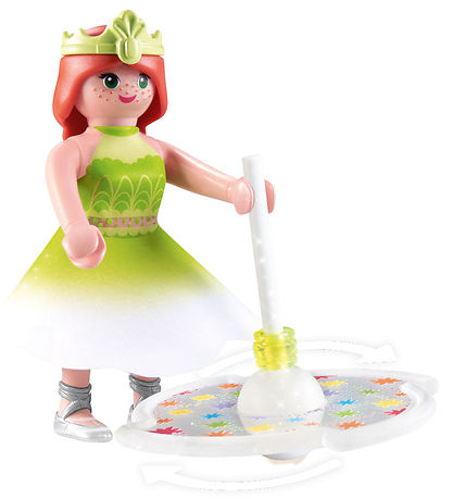 Playmobil Princess Magic - Himmelsk Regnbuesnurretop Med Prinses