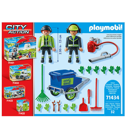 Playmobil City Action - Byrenholdelsesteam - 71434 - 32 Dele
