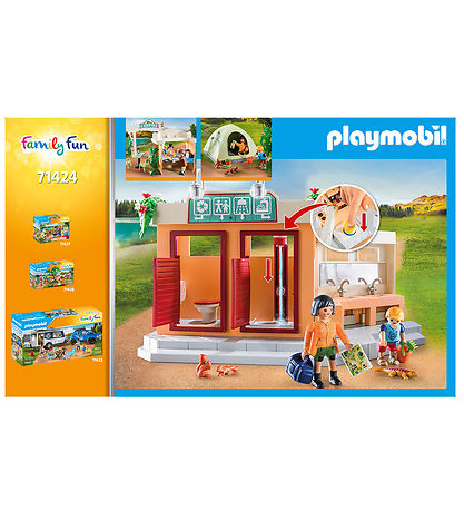 Playmobil Family Fun - Campingplads - 71424 - 100 Dele