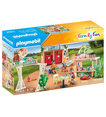 Playmobil Family Fun - Campingplads - 71424 - 100 Dele