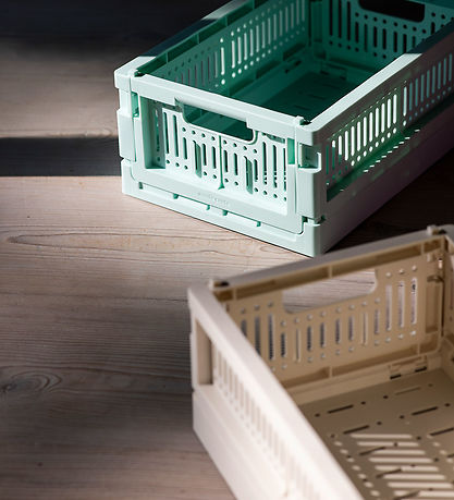 Made Crate Foldekasse - Mini - 24x17x9,5 cm - Minty