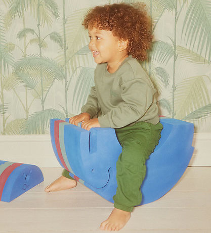 bObles Elefant - L 24 - 55x21x31 cm - Blue Gym